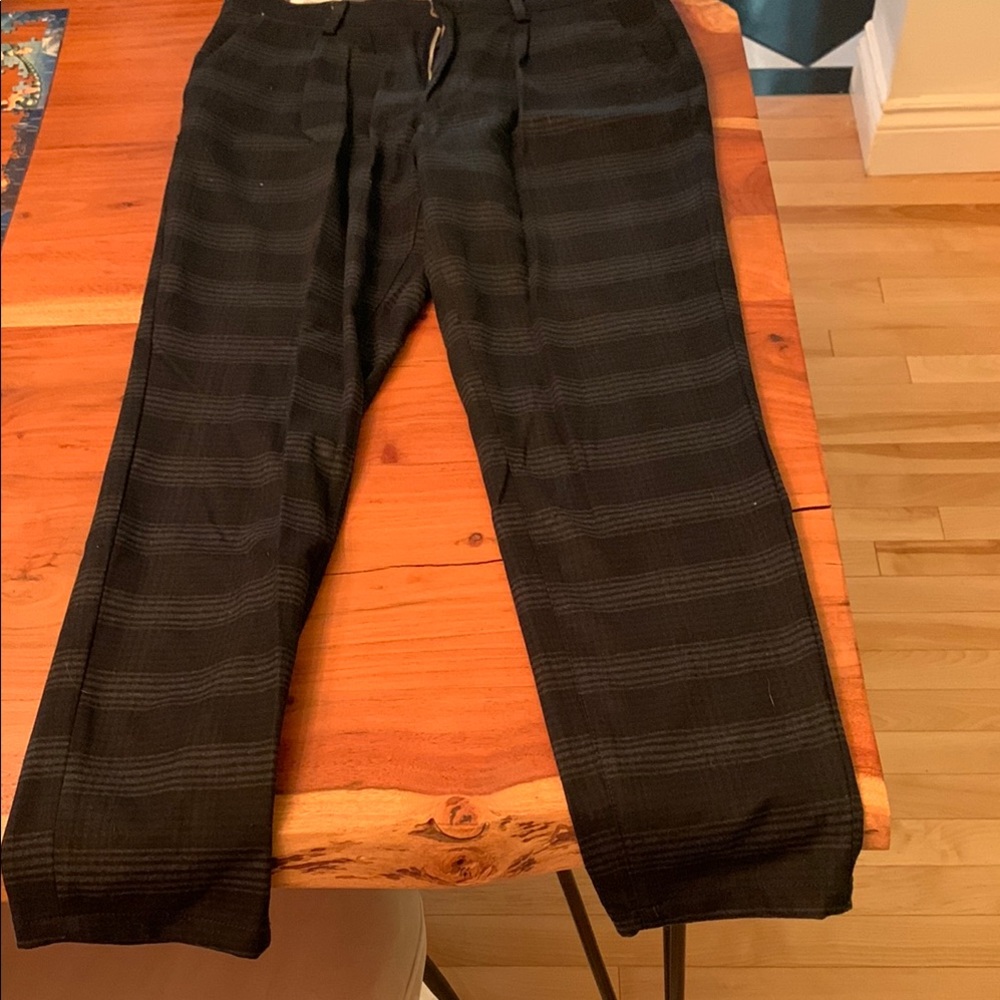 Jack & Jones Black Dress Pants Straight Leg
